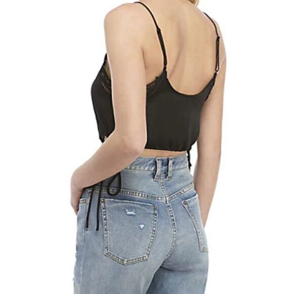 Free people black blouson brami - Picture 8 of 9